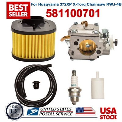 Carburetor For Husqvarna 372XP X-Torq Chainsaw New RWJ-4B Carb Part 581100701