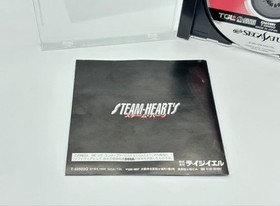 Operation Confirmed Steam Hearts Sega Saturn With Box Explanation