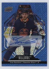 2022-23 Upper Deck Allure Blue Line Auto 33/35 Evan Bouchard #10 Auto u2v
