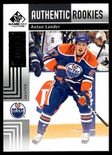 2011-12 SP Game Used Anton Lander Rookie 208/699 Edmonton Oilers #168