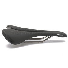 Bontrager Ajna Elite Womens Saddle, Titanium Rails, Medium 154mm, 2017, Black