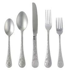 River's Edge Products Flatware Set 20-Pc SS
