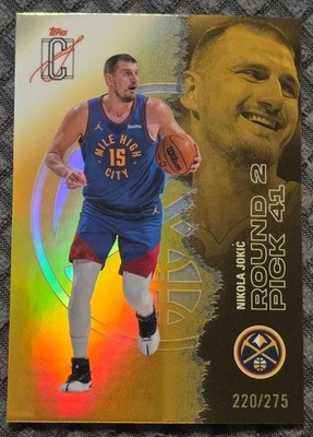 2026 Topps Signature Class Nikola Jokic Yello Refractor /275