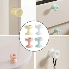 4x Donut Toilet Button Pusher Drawer Handle Toilet Seat Lifter Accessories