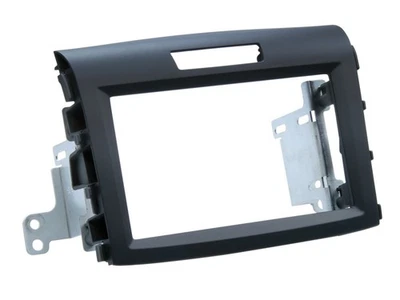 Radioblende Doppel DIN Autoradio für Honda CR-V FR5/FR6 ab 2012 Rubber Touch - Bild 1 von 4