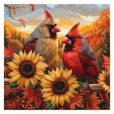 Cardinal Diamond Art Kits for Adults, Bird Diamond Painting Kits for Beginners -