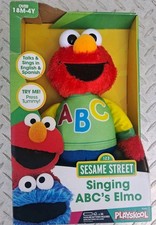 New Sesame Street Singing ABC's Elmo Playskool Ages 18 Mo - 4 Years