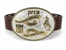 2001 PRCA National Finals Rodeo Belt Buckle Las Vegas limited edition  579/5000
