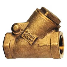 Milwaukee Valve 509Y 3/8" 3/8" Fnpt Bronze Swing Y Check Valve