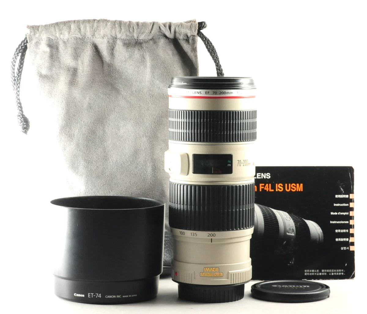 25+ Canon EF f/4 Camera Lenses 70-200mm Focal for sale | Updated