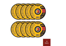 Metal and Stainless Cutting Wheel 10-Pack DEWALT 4-1/2 In. X 0.045 In. X 7/8 In
