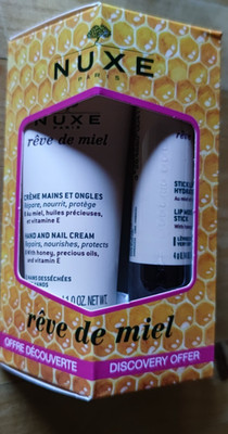 Nuxe Geschenkset Reve de Miel Set Hand & Lippen 30ml+4g Handcreme Lippenbalsam