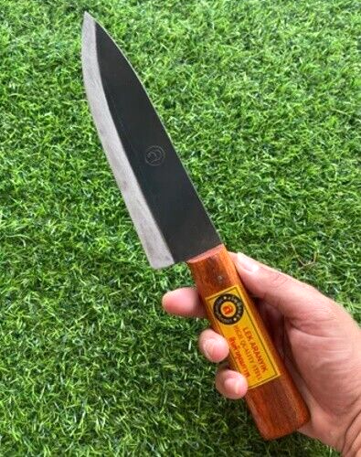 2 Pezzi/Set Coltello Aranyik Chef Cucina Lama Acciaio Fetta Taglio Manico Legno - Foto 9 di 12