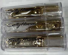 3 X Sally Hansen 3 piece nail kit nail clipper, nail file, cuticle pusher