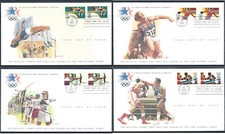 États - Unis - FDC 28/07/1983 des N°1487/90 - J.O de Los Angeles