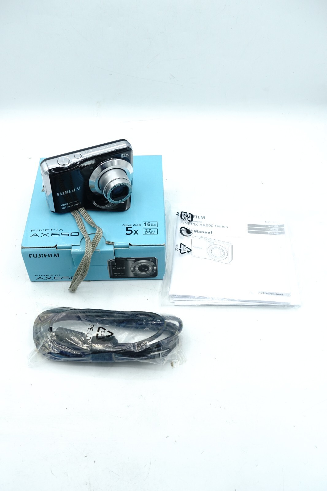 Fujifilm FinePix A Series AX650 16.0MP Digital Camera Black for sale