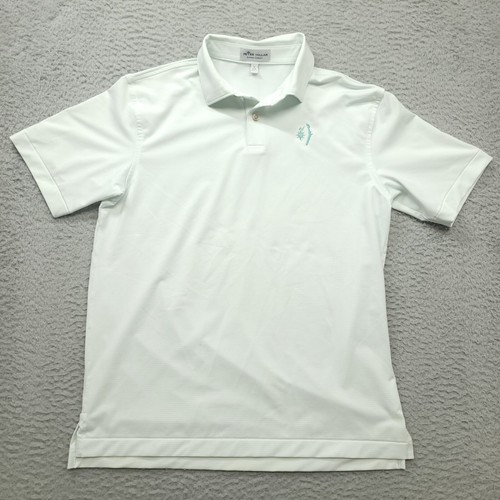 Peter Millar Summer Comfort Herren L Polo Golf Shirt gestreift Nantucket
