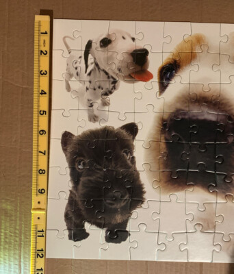 Vintage PIATNIK Hana Deka Club ~ Dogs 100 Piece Jigsaw Puzzle 2004