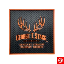 GEORGE T STAGG buffalo trace BAR MAT whiskey bourbon service empty 12x12