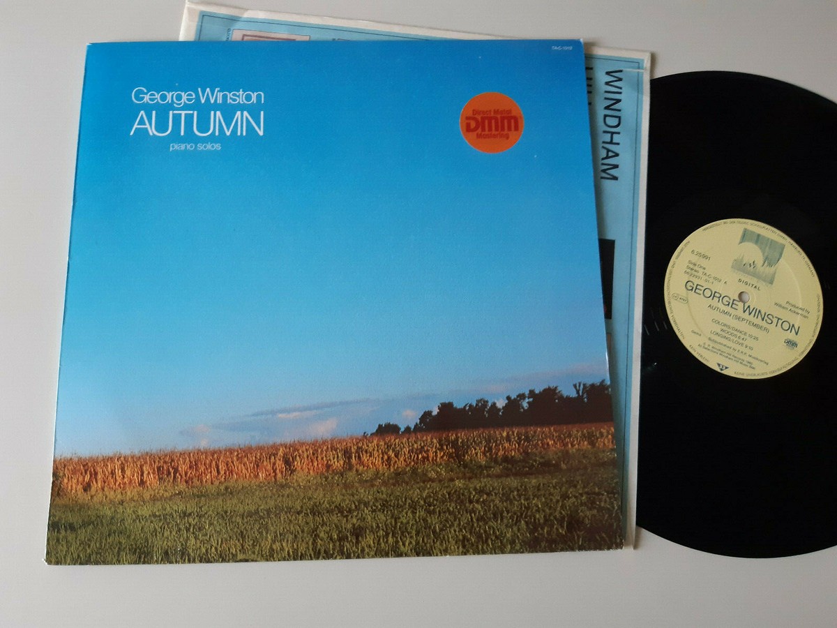 ジョージ・ウィンストン AUTUMN piano solos GEORGE WINSTON Autumn, Piano Solos VINYL LP ALBUM WINDHAM
