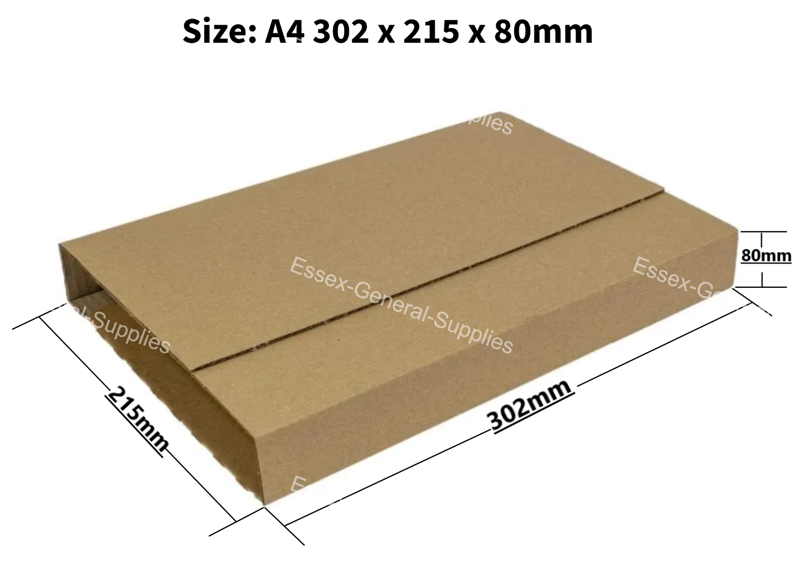 Book Wrap Mailers Strong Cardboard Packaging - A4 A5 Secure Postal ...