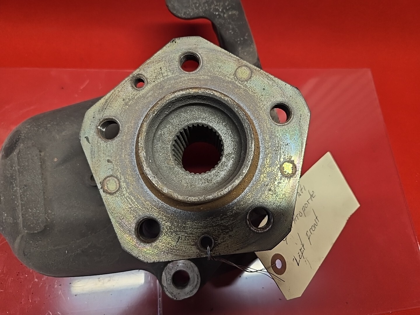 2006 Maserati Quattroporte FRONT LEFT DRIVER Knuckle Hub Assembly 206865