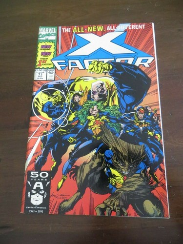 MARVEL COMIC'S X-FACTOR THE ALL NEW-ALL DIFFERENT,1991,THEIR 1ST ADVENTURE