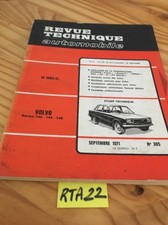 Revue technique Volvo 142
