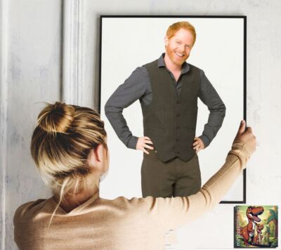 Modern Family Jesse Tyler Ferguson Foto/Poster bis 30''