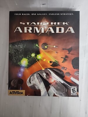 Activision Computer Game Star Trek - Armada. Brand New Box