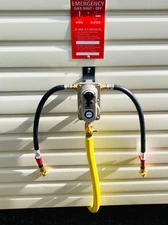 Static Caravan 2 Bottle Opso Auto Change Over Lpg Propane Cylinder Gas Regulator