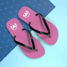 Future Focus DJ 's Flip Flops  Light Pink  for Music Lovers