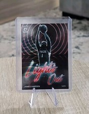 2022-23 Donruss Optic #9 James Harden Lights Out Red Wave