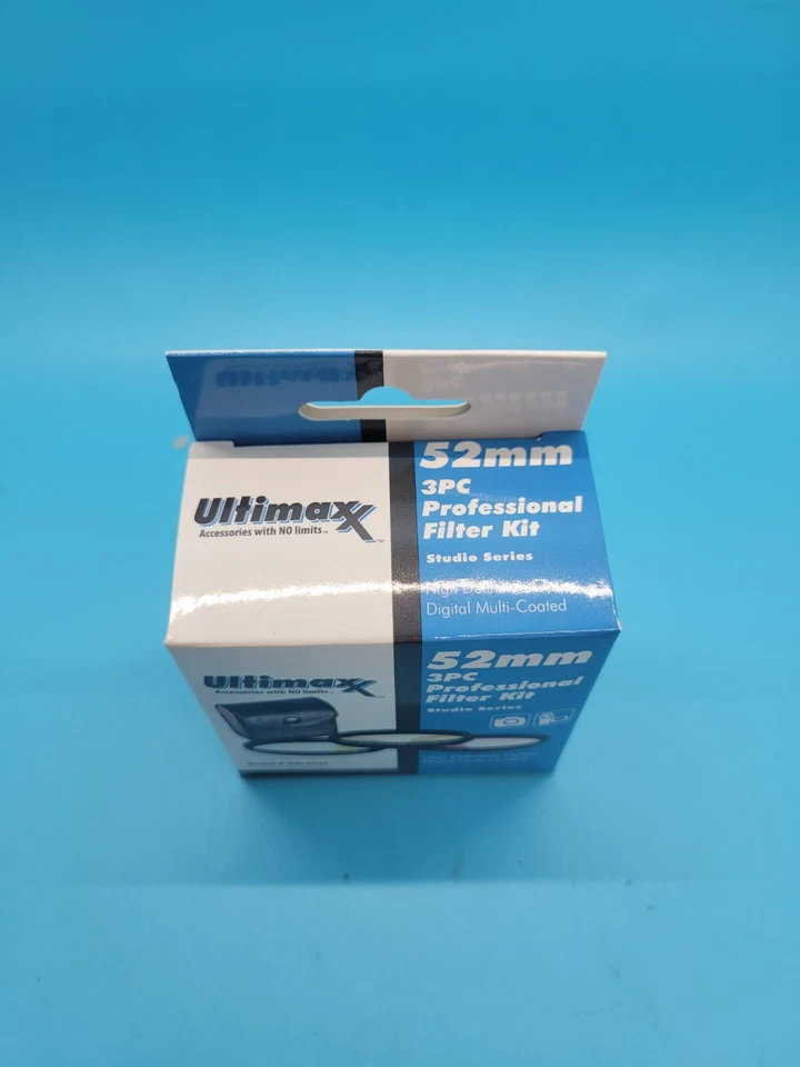 52mm 3-Piece Pro Filter Kit - Professional Series UV/CPL/FLD with Case & Cloth - Image 2 of 4