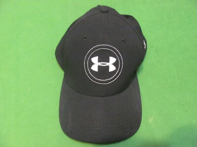 UNDER AMOUR Jordan Spieth Black M/L Fitted Golf Hat/Cap