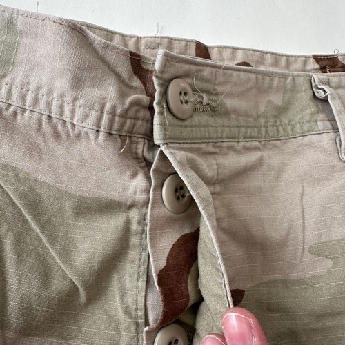 Vtg Desert Camo Cargo Pants Combat Trousers Military Tactical Long Mens 39 Large - 第 3/11 張圖片