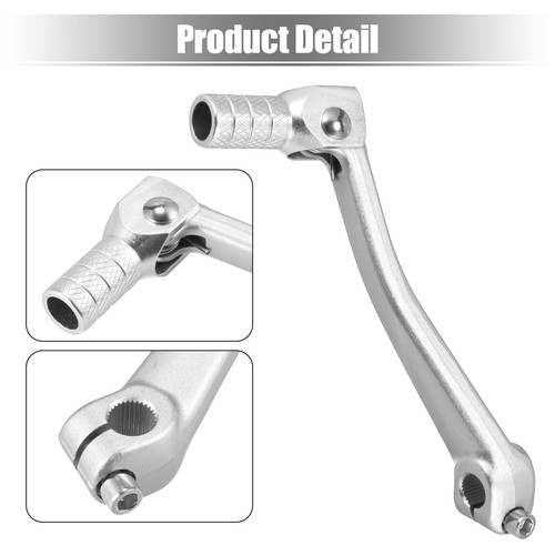Palanca de cambios extendida para Honda CRF50 XR50 XR70 50-250cc plateada NUEVA - Imagen 4 de 7