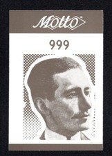 Guglielmo Marconi Inventor Radio Vintage 1987 Motto Game Trivia Card #999