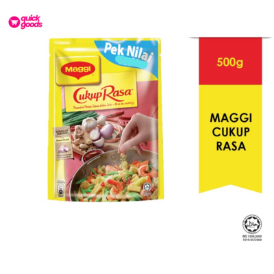 New All-In-One Seasoning MAGGI Cukup Rasa 500g x 2 packs Halal Fast Shipping