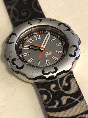 OROLOGIO FLIK FLAK by SWATCH - Quadrante a stella - Lunetta rotante - Batteria nuova - Foto 7 di 7