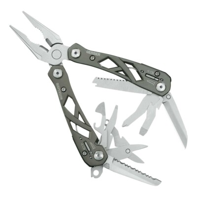 Multitool Tool Multi Gerber Suspension  Werkzeuge Zange Messer  12 Tools