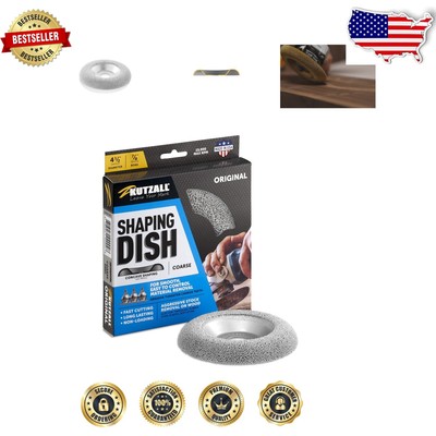 4.5-Inch Tungsten Carbide Shaping Wheel - Fast Material Removal for Woodworking