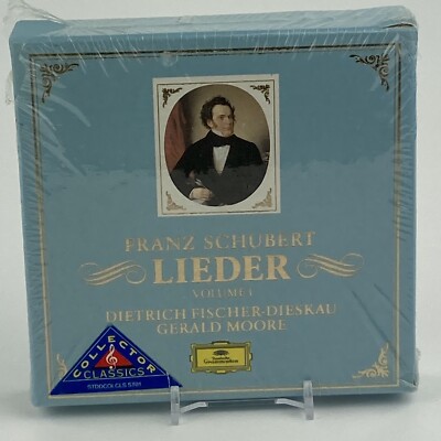 *SEALED* Schubert: Lieder, Vol. 1 (CD, Dec-1992, 9 Discs, Deutsche Grammophon)