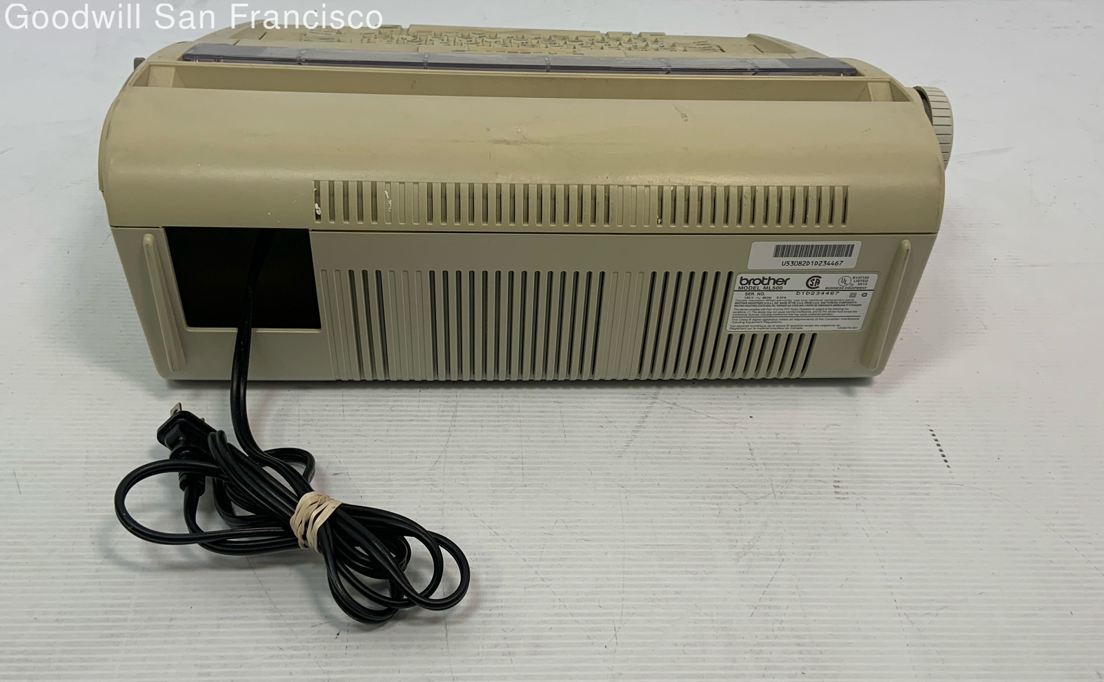 Brother CE70 ML500 Correctronic Electric Word Processing Typewriter eBay