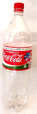 COCA-COLA© - BOUTEILLE VIDE 2L PLASTIQUE REPUBLIQUE TCHEQUE 2008 - Photo 1/4