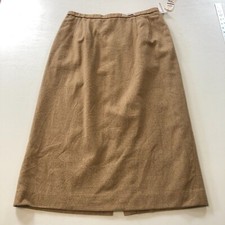 NEW Vintage Pendleton Skirt 14 Tall NWT Virgin Wool Lambswool Silk Blend USA