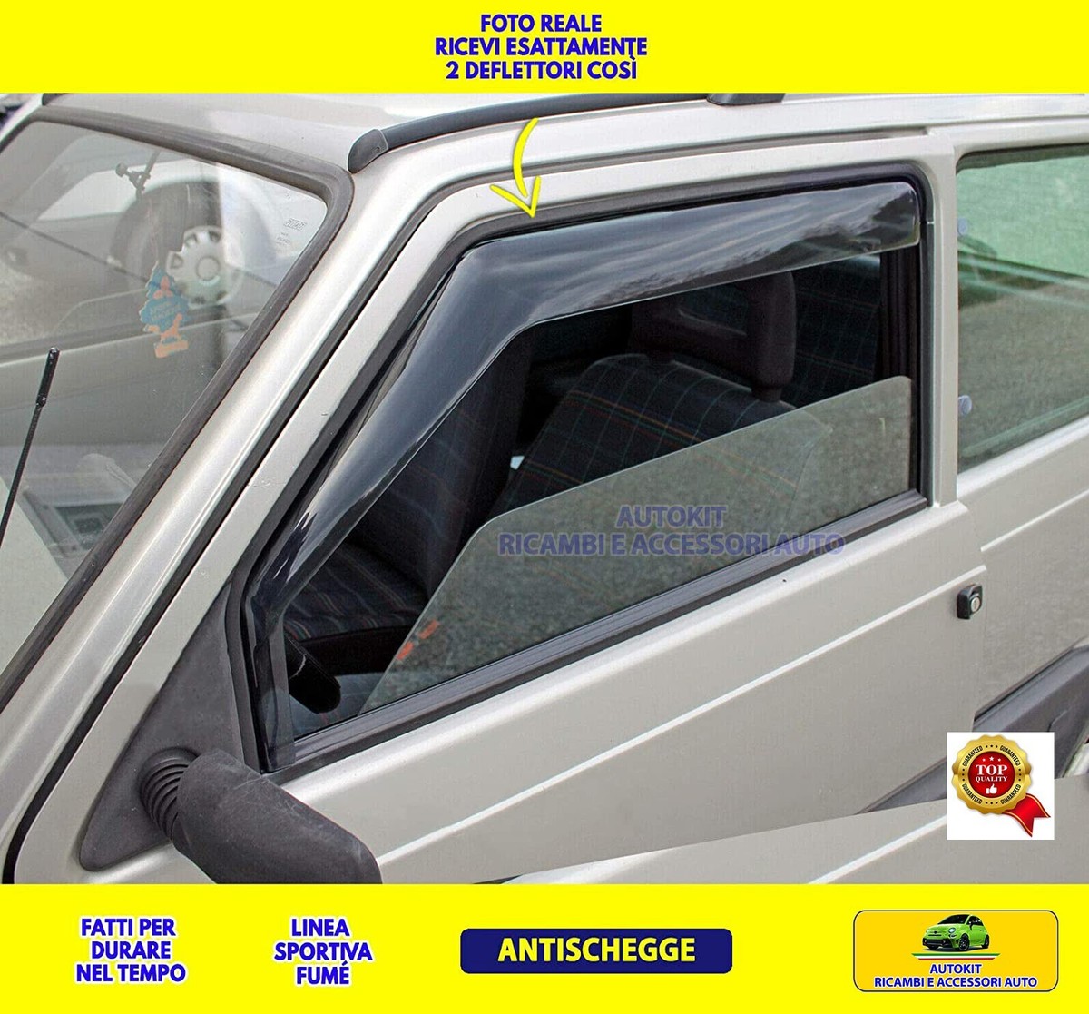 Deflettore D'Aria Antiturbo Farad 17.004 - Per BMW X3 F25, Colore Fumè - Foto 9