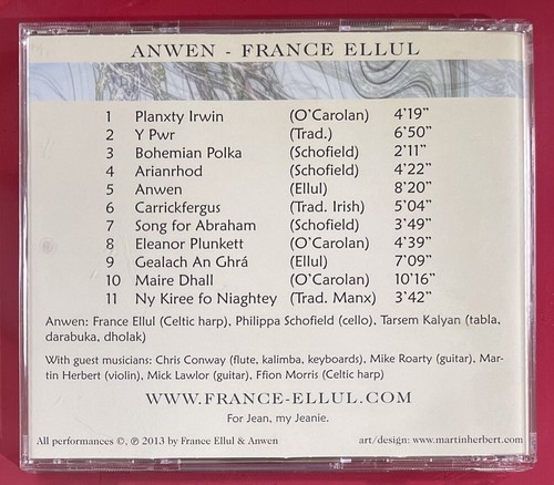 Anwen - France Ellul CD EB25 - Picture 2 of 2