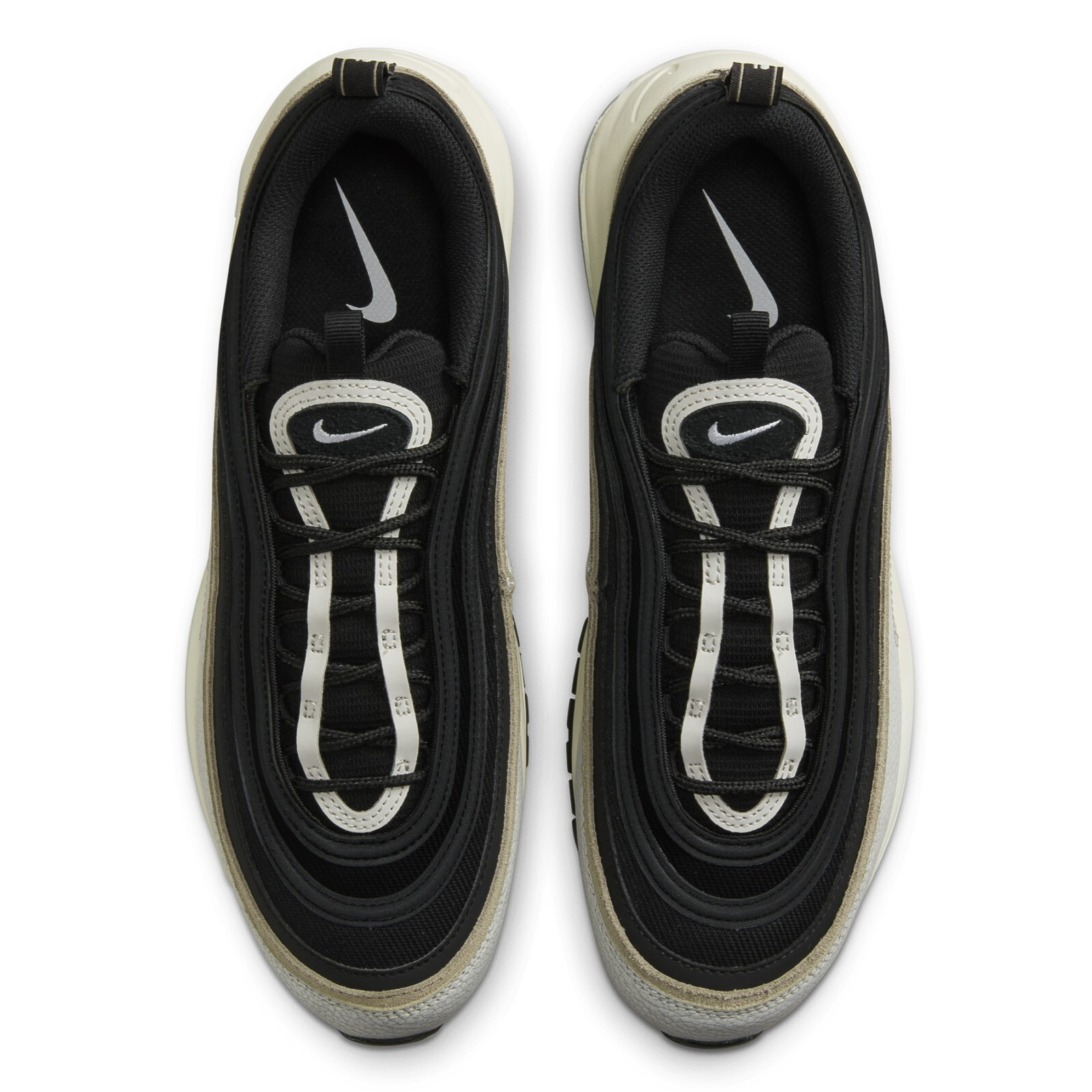 SAOLA Nike Air Max 97 SE 'Light Bone Khaki Black' Sneakers Lifestyle Uomo DV7421 002