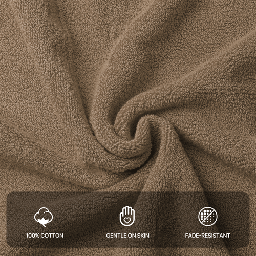 4Pcs 100% Cotton Ultra Soft Towels Set 27 x 54 Inches Large Bath Towel Quick Dry - Picture 7 of 12